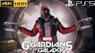 Marvel's Guardians of the Galaxy (PS5) 4K HDR 60FPS Gameplay Part 1: FULL GAME - No Commentary