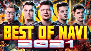 Лучшие Моменты NAVI CS:GO за 2021