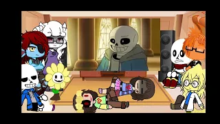 Undertale Reacts to Chara Stronger than you