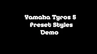 Tyros5 Demo - Ballad Styles