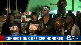 Corrections officer honored