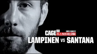 CAGE 50: Toni Lampinen kohtaa kovalistaisen espanjalaisen