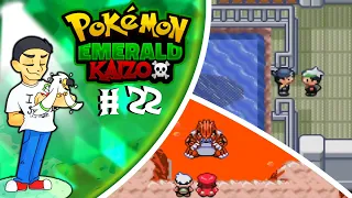 MAGMA HIDEOUT 🔥 + AQUA HIDEOUT 💧 IN ONE VIDEO ✅ Let's Play Pokemon Emerald Kaizo! (Part 22)