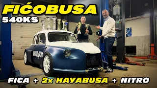 FIĆOBUSA *FIĆA sa 2 HAYABUSA motora i NITROM*