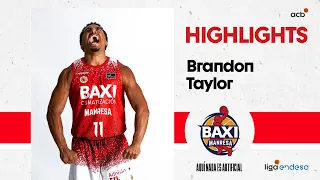 BRANDON TAYLOR leads Manresa with his most scoring version | Liga Endesa 2023-24