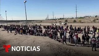 Así justifica Biden las nuevas 20 millas de muro fronterizo | Noticias Telemundo