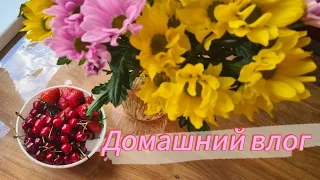 Уборка вместе с котом/наводим уют и чистоту🙂🌷