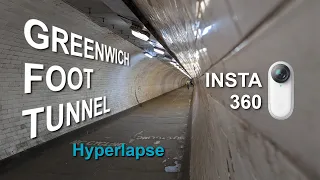 A Walk Through the Greenwich Foot Tunnel (Landscape)