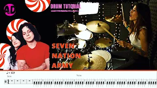 Seven Nation Army - The White Stripes - Drum Cover (Drum Score)