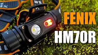 ОБЗОР FENIX HM70R - налобный фонарь с ШИКАРНЫМ ближним светом!