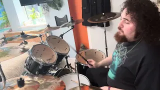 Enslaved Isoders Dronning Drum Cover