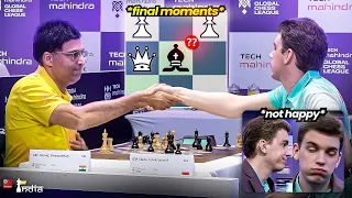 Final Moments of Vishy Anand BEATING Duda!