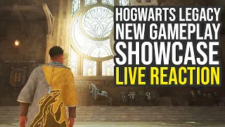 Hogwarts Legacy Gameplay Reaction - Brand New Showcase (Harry Potter Hogwarts Legacy Reaction)