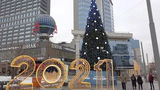 Moscow, Russia 2021 // Christmas Time 4k
