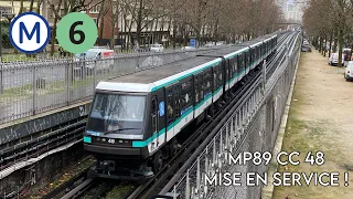 [RATP] Le MP89 CC 48 en service commercial sur la ligne 6.