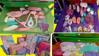Baby Alive Nursery Organization tour how I organize my doll accessories (part 4)