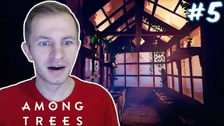 ПОСТРОИЛ ТЕПЛИЦУ В ИГРЕ ПОСРЕДИ ЛЕСА | AMONG TREES #5