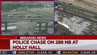 Crazy Police Chase in Houston, TX (March 22, 2018)