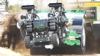 Light Modified Tractor Pullers at 5th DM Edition at Hobro Powerpull 2023