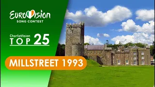 EUROVISION SONG CONTEST Millstreet 1993 My Top 25