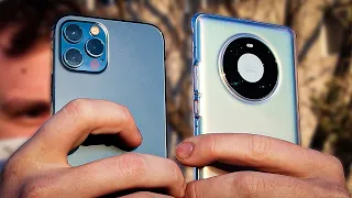 iPhone 12 Pro vs Huawei Mate 40 Pro Kamera a Foto Test/Porovnanie