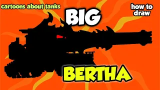 How To Draw Cartoon Tank Hell Dora | HomeAnimations - Cartoons About Tanks