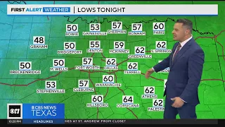 Mild night across the metroplex ahead of primary election day