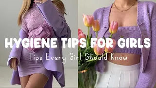 Hygiene tips every girl should know ☁️🌟