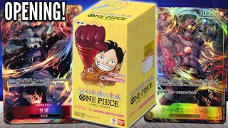 Unboxing The Japanese One Piece Set 7 Booster Box! ( 500 Years in the Future )