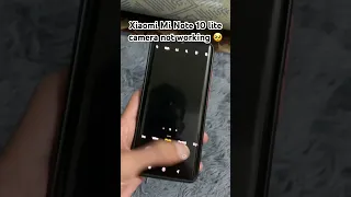 Help! Xiaomi Mi Note 10 Lite camera not working. What to do? #shorts