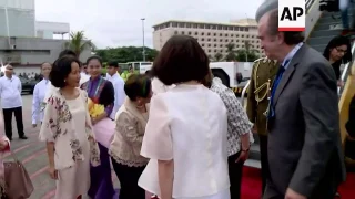 Chilean President Bachelet arrives