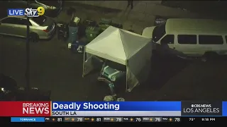 Police investigating deadly shooting in South LA