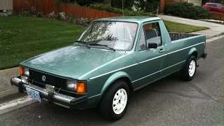 1981 diesel VW caddy / rabbit pickup truck walk around.