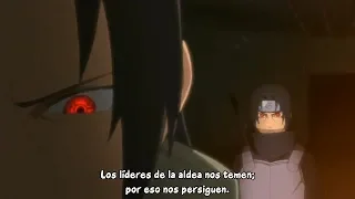 Fugaku le advierte del Golpe de Estado contra Konoha a Itachi | Naruto Shippuden | Sub Español HD