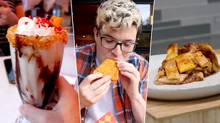 I Tested Insane CHEEZ-IT Recipes- Grilled Cheese, Milkshake, Apple Pie, Mac & Cheese, Homemade