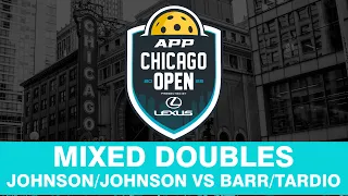 2022 APP Chicago Pickleball Open Pro Mixed Doubles: Johnson/Johnson vs Barr/Tardio