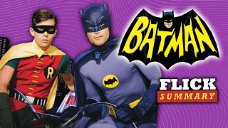 BATMAN 1966 in 12 Minutes | The Weirdest Batman Movie Ever | (RECAP) | Flick Summary