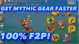 New Top 3 Tips On Making Mythic/Gold Gear Faster 100% Free! Lords Mobile