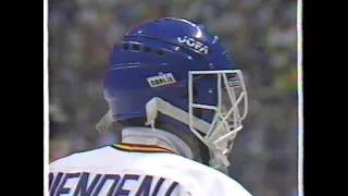 Chicago Blackhawks - 3 vs  St  Louis Blues - 2 - 04-24-1990 - Game 4