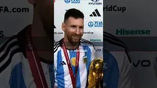 Lionel Messi "Jahon Chempioni" bo'lganidan keyingi intervyusi 🔥🥇👑