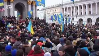 "Евромайдан": насилие не остановило протесты