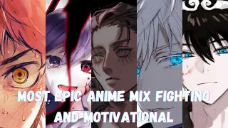 1 Hour ~ Most Epic Anime MIX | Fighting and Motivational |【Anime Soundtrack】