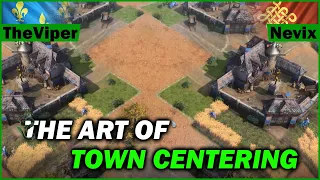 Age of Empires 4 - French 2 Town Center is a Throw..