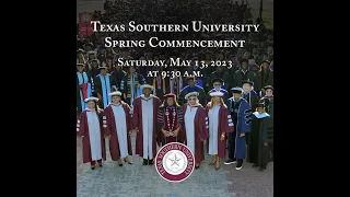 Texas Southern University Spring 2023 Commencement