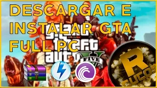 COMO DESCARGAR E INSTALAR GTA 5 FULL PC/100% FUNCIONAL