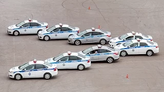фигурное вождение машин ДПС в Великом Новгороде
