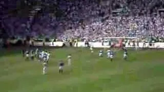 BARRY ROBSON PENALTY  V  RANGERS 27/4/08