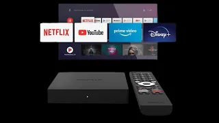 Nokia Android TV Streaming Box 8000, Smart TV Box with Android 10.0 and Built-in Chromecast