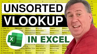 Excel - Dueling Excel: VLOOKUP with Unsorted Data - Two Solutions - Episode 1144