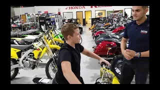 Kids getting new dirt bikes but can't decide on what to get